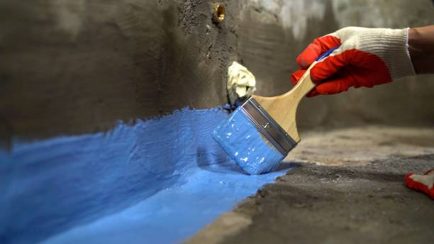 Commercial Interior Drainage System project at a Monclova, OH business property by SJ Waterproofing Pros